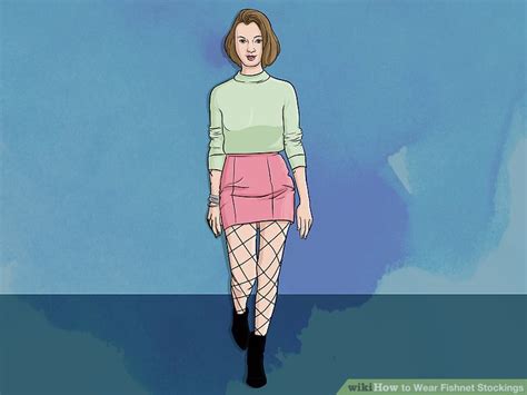 How to Wear Fishnet Stockings: 12 Steps (with Pictures)